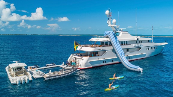 Motor yacht 'Nita K' St Barts yacht charter 2