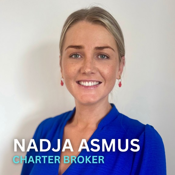 Charter Broker Nadja Asmus from DMA Yachting and My St Barts Yacht Charter