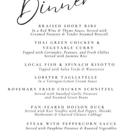 Food onboard APRICITY # 7