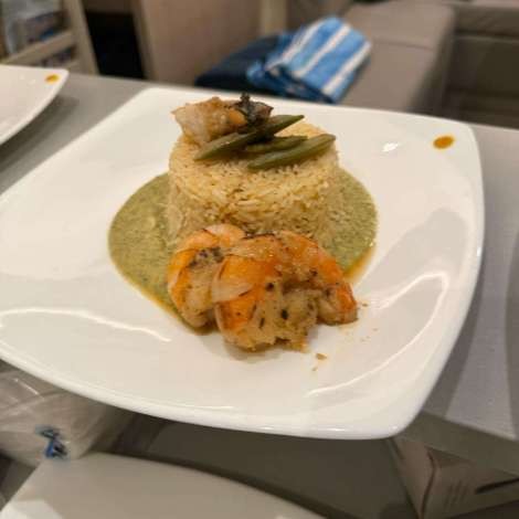 Food onboard AQUANIMITY # 3