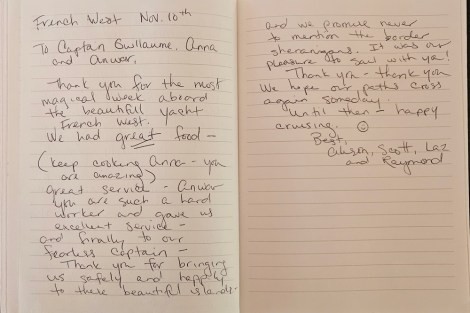 Review img # 9 of the yacht FRENCHWEST