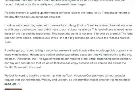 Review img # 5 of the yacht HIGH 5