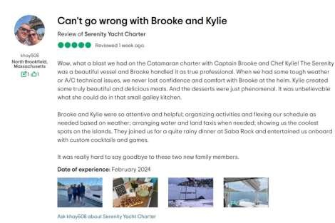 Review img # 8 of the yacht Serenity