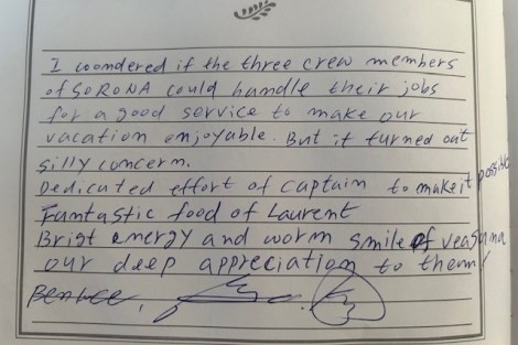 Review img # 2 of the yacht SORANA II