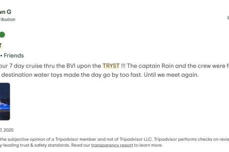 Review img # 19 of the yacht Tryst