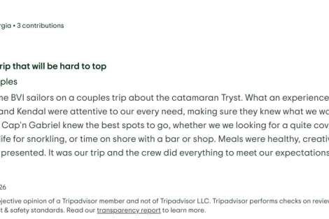 Review img # 4 of the yacht Tryst